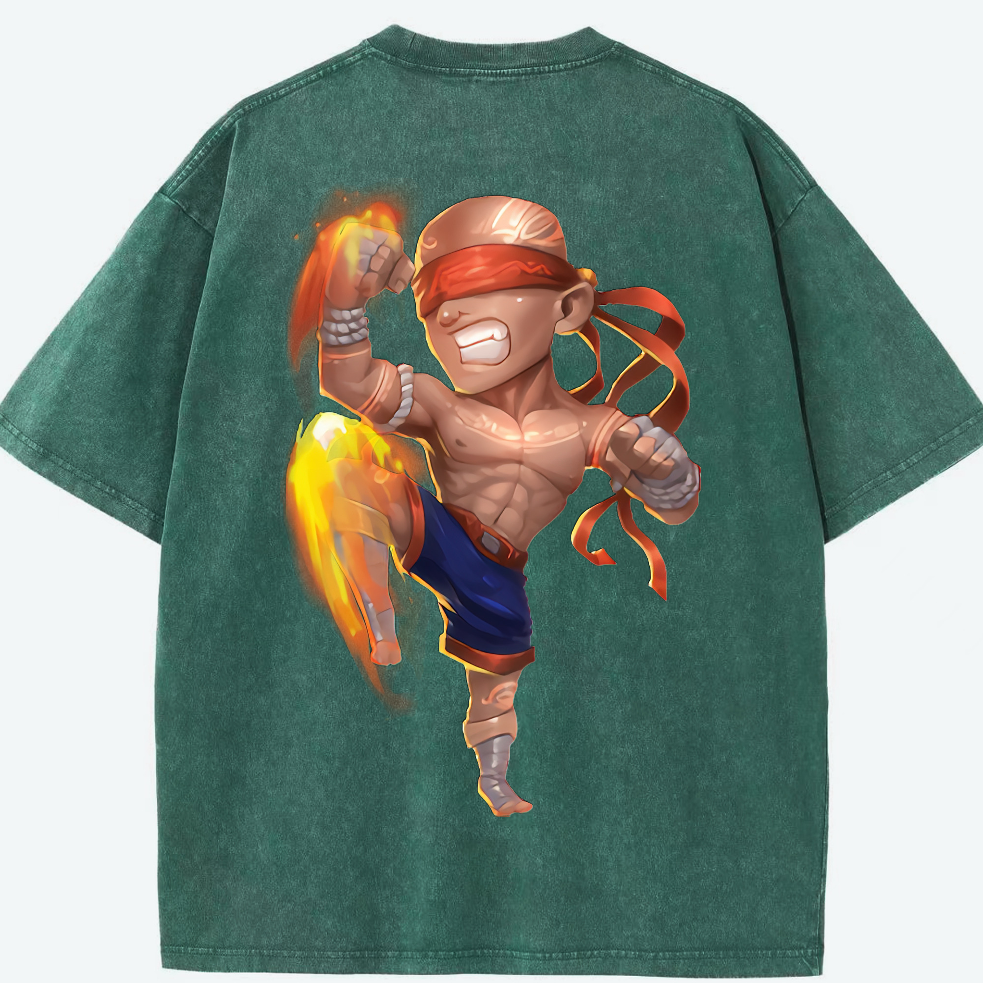 リーグ・オブ・レジェンド League of Legends LOL 綿100% ヴィンテージ風 半袖Tシャツ（背面プリント）